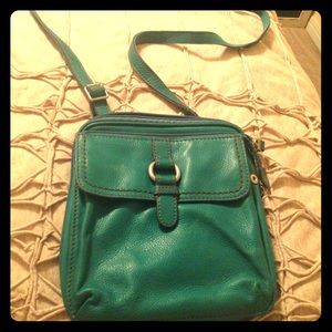 Fossil turquoise Crossbody