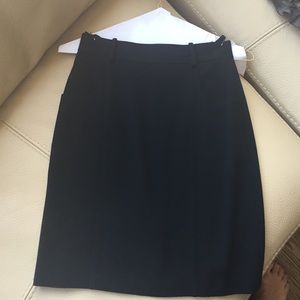 Chanel black skirt XS