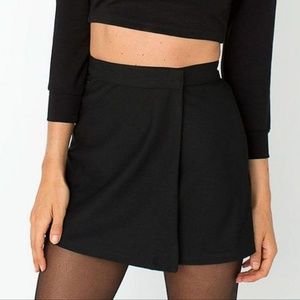 American Apparel Micro Poly Cheerleader Wrap Skirt