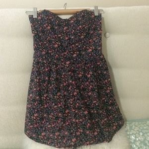 Pins and needles flower print mini romper