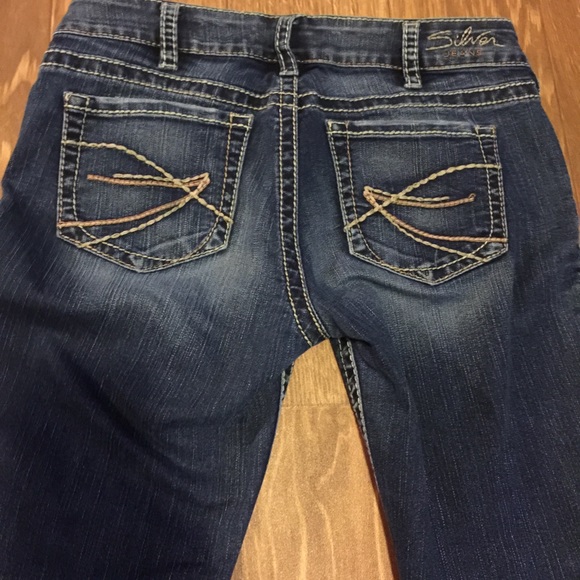 Silver capris jeans size 31