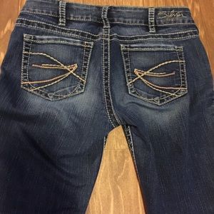 Silver capris jeans size 31