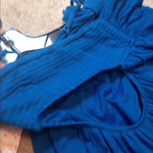 🎉HP🎉 Free People blue maxi size S - Picture 4 of 4