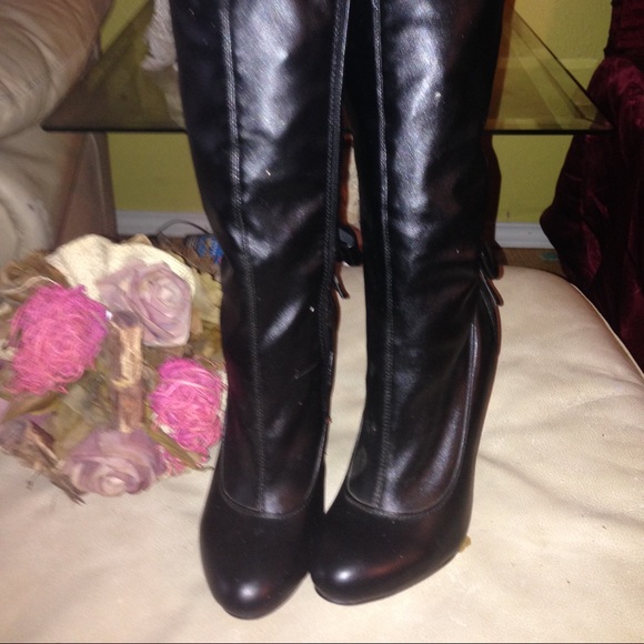 😍😍Long boots by knee soft leather👠👠👠