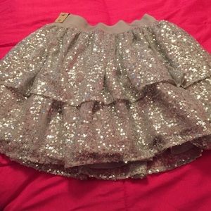 Hollister sequin skirt