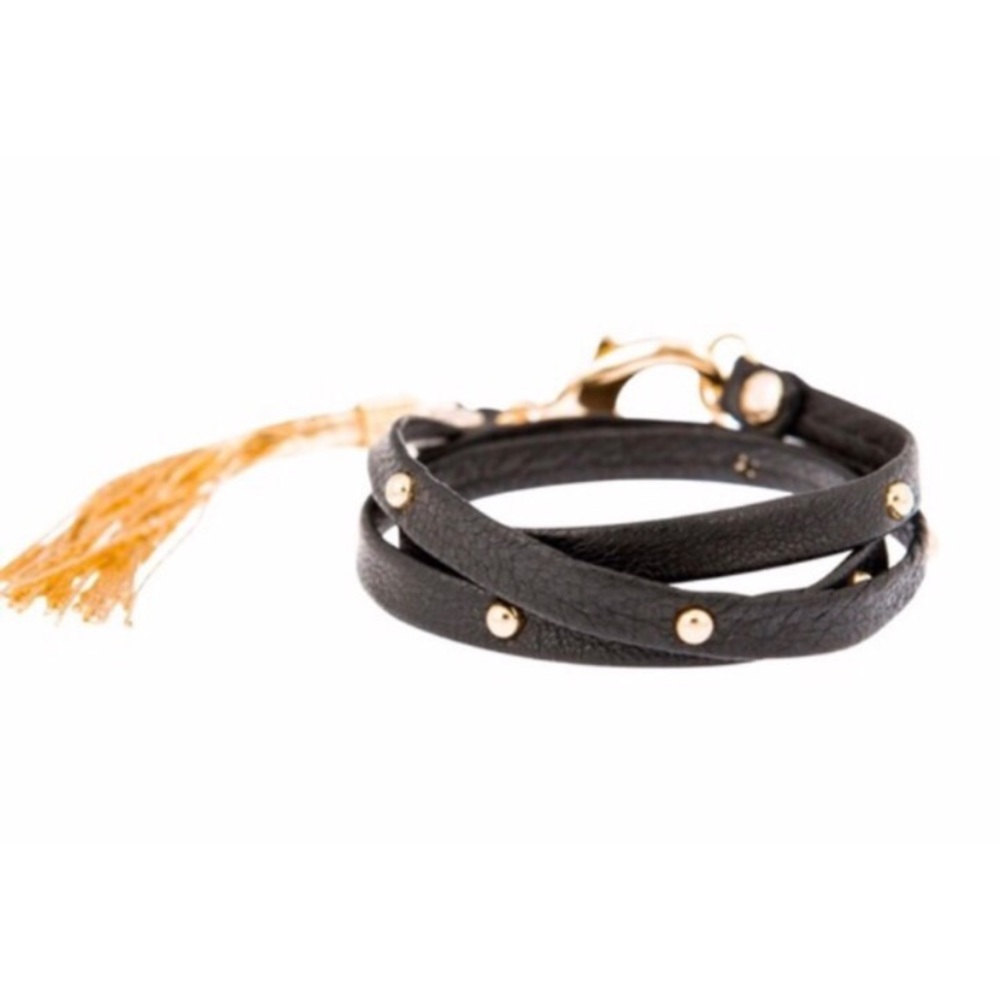 Black E.Kammeyer Accessories Tassel Bracelet