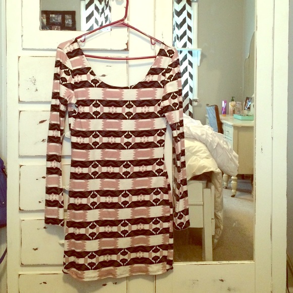 Tribal print dress
