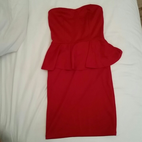 Red dress