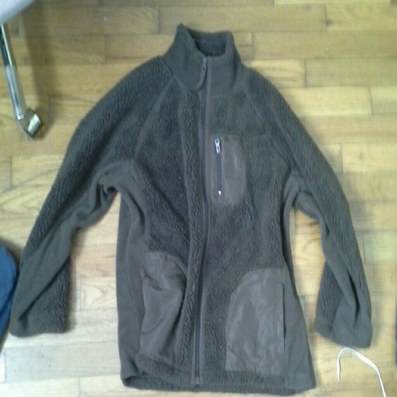 Brown soft furry jacket never been worn w/o tags