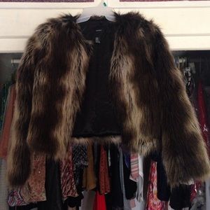 Faux Fur Coat