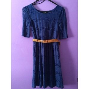 Blue Lace Dress
