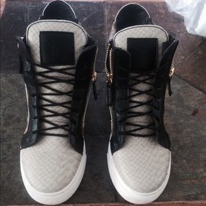 Giuseppe Zanotti snake skin sneaker
