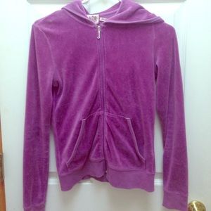 Purple velour Juicy Jacket