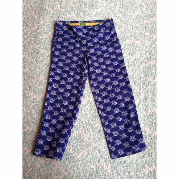 Lilly Pulitzer Palm Beach Crop Pants size 6