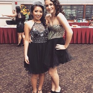 WinterBall/ Prom dress (on the left)