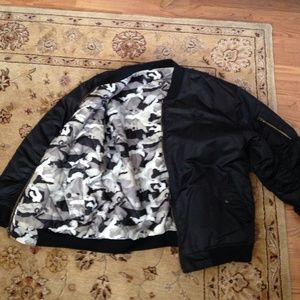 Reversible men's avirex jacket size large