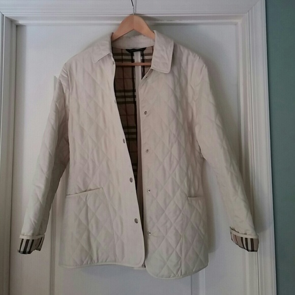 Burberry quilted coat