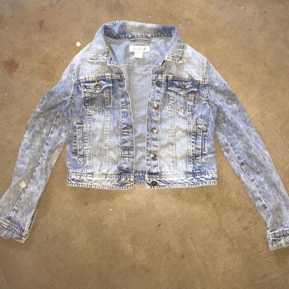 acid wash jean jacket