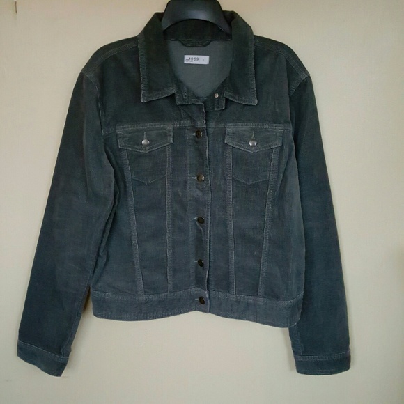 GAP Jackets & Blazers - GAP 1969  Cord Lily Flap  Jacket