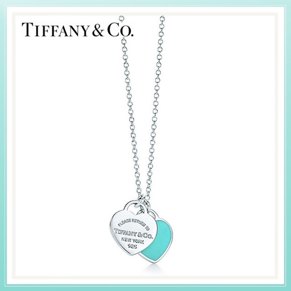 Tiffany & Co. Two heart necklace