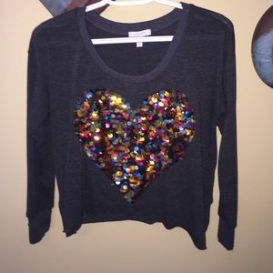 Delias  crop top sweater