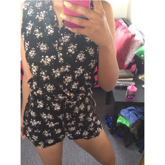 Floral Romper