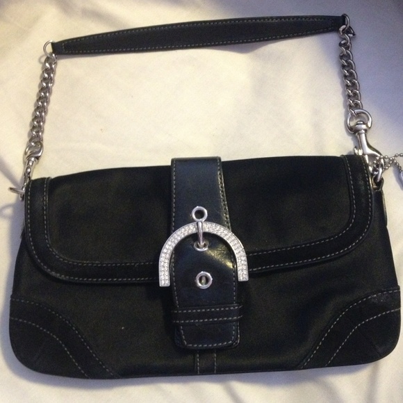 Authentic Coach clutch  in black