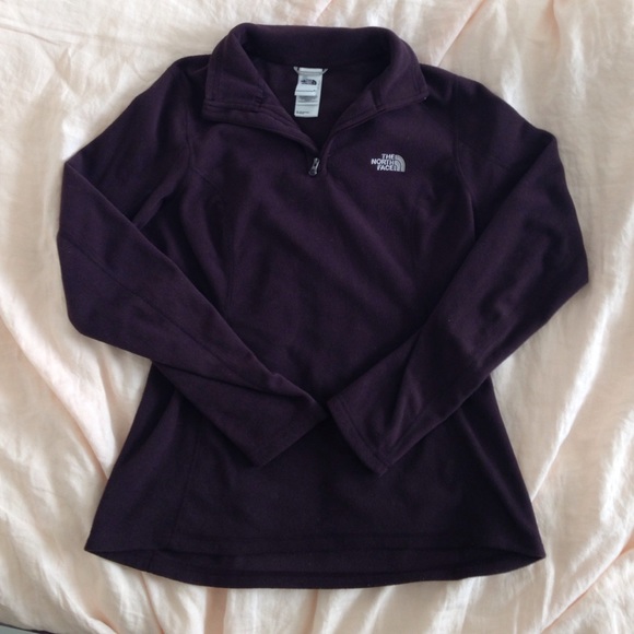Women's North Face 1/4 Zip Fleece