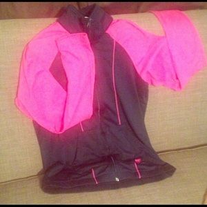 Nike blue and pink track jacket