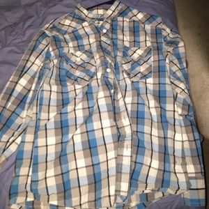 Men's plaid shirt. No stains rips or holes.