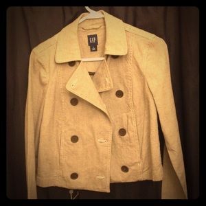 GAP tan jean jacket
