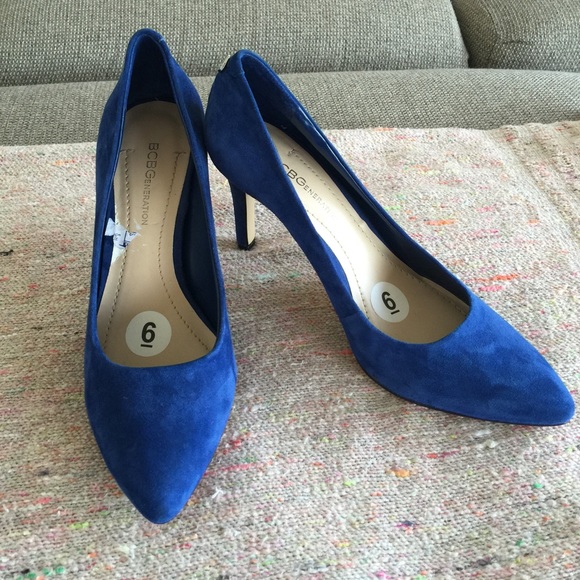 BCBGeneration blue heels