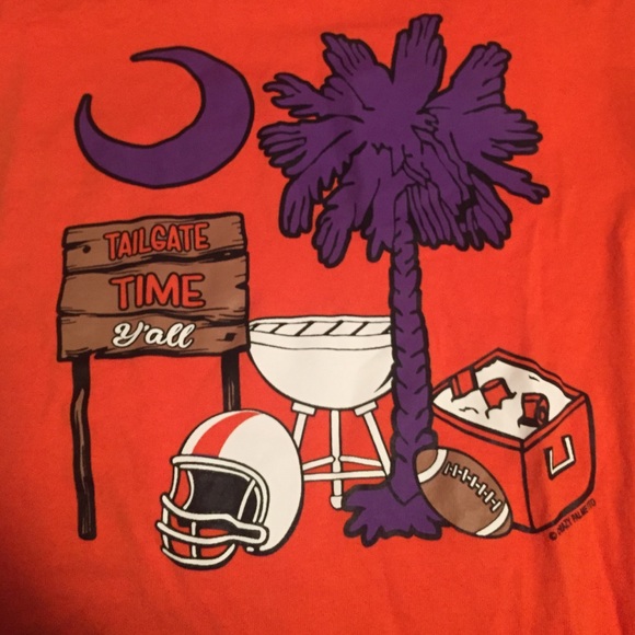 Long sleeve Clemson Football Tailgating Shirt