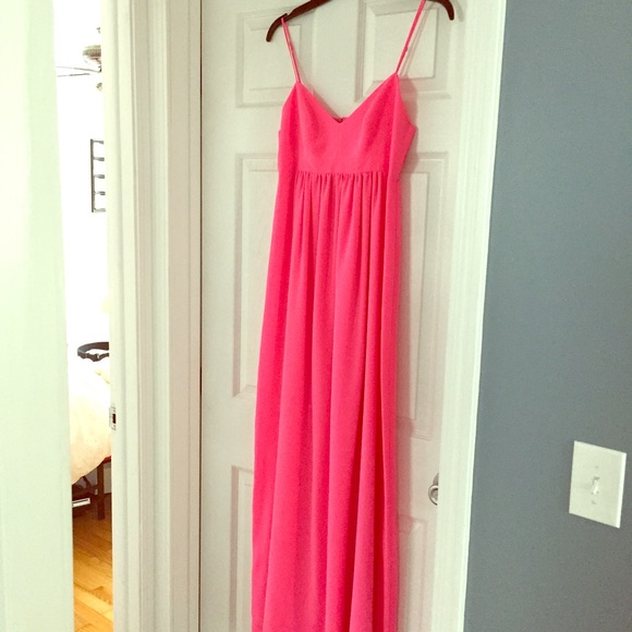 Silk maxi dress