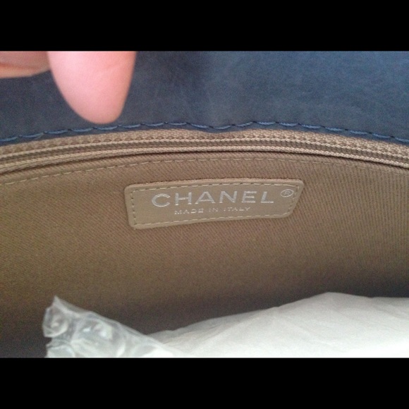 🚫SOLD Chanel Hampton in Dusty Blue/Gray  Caviar - Picture 3 of 4