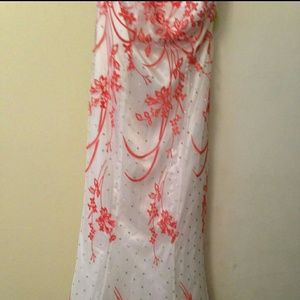 Floor length formal dress