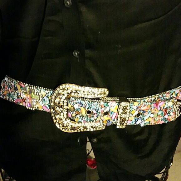 Rhinestone Belt