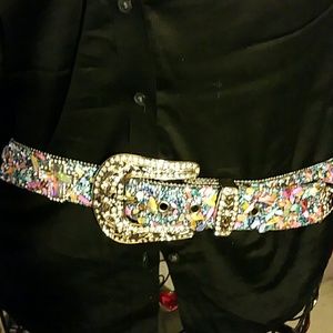 Rhinestone Belt