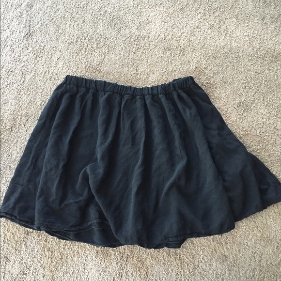Black brandy skirt