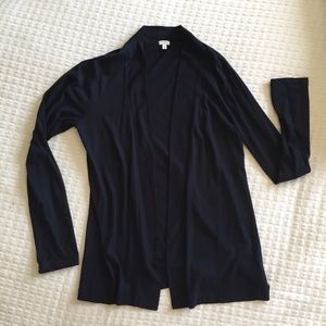 Black J.Crew Open Cardigan. Size Small.