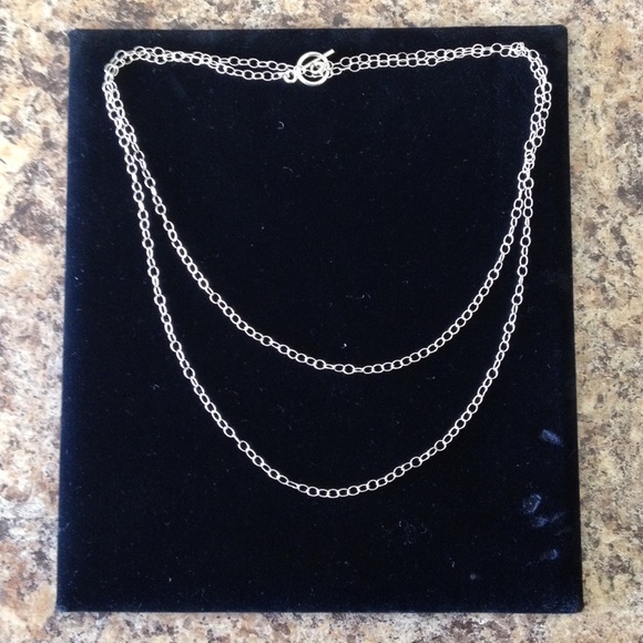 Authentic Silver Long Chain - Picture 3 of 3