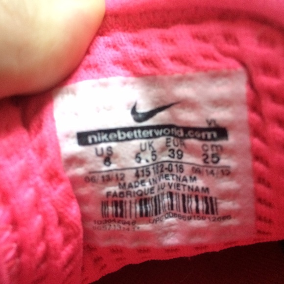 Nike Air Lacrosse Cleats Grey/Black/Pink - Picture 4 of 4