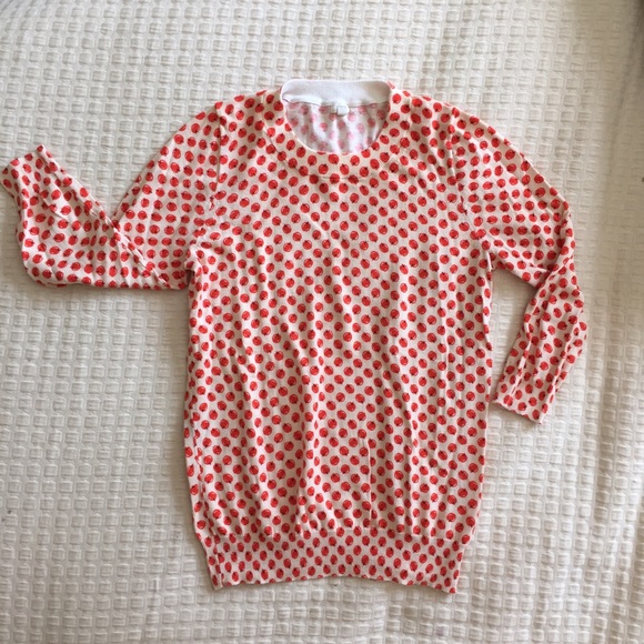 JCrew Cherry Sweater