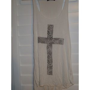 Brandy Melville Cross Tank Top