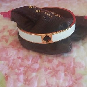 Kate Spade hinged bracelet NWOT