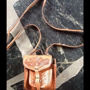 Handmade Nicaragua  Leather pouch