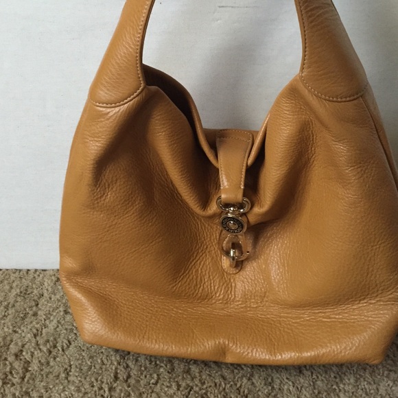 Dooney&Bourke Mustard Leather Hobo w/ keychain