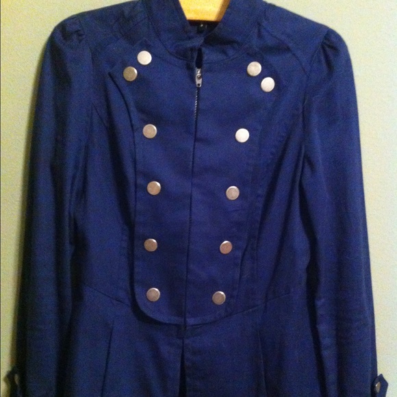 Double breasted cotton jacket
