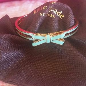 Kate Spade hinged bow bracelet
