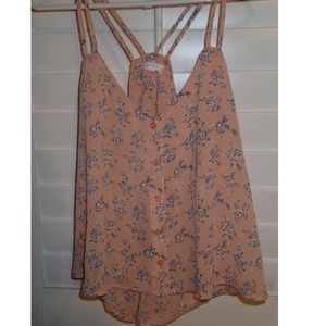 Floral Print Tank Top